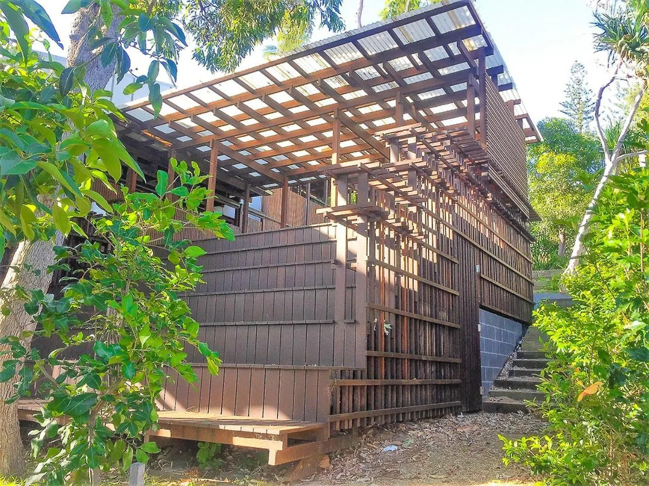 別荘 Moonshine Beach Shack By Discover Stradbroke ポイント・ルックアウト